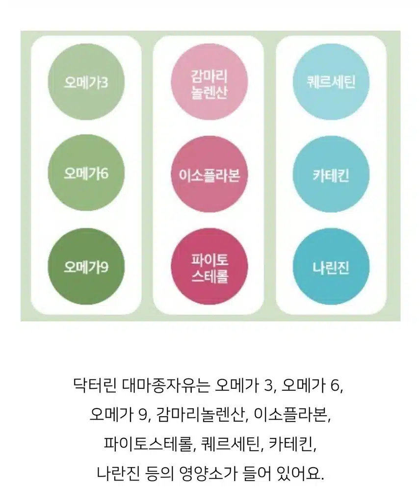 닥터린 대마종자유