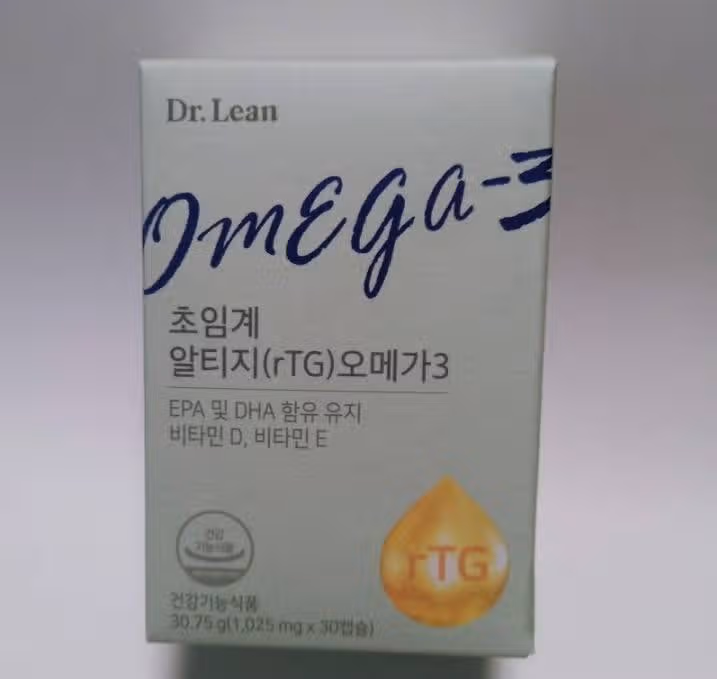 닥터린 초임계 알티지  오메가3를 추천해요.