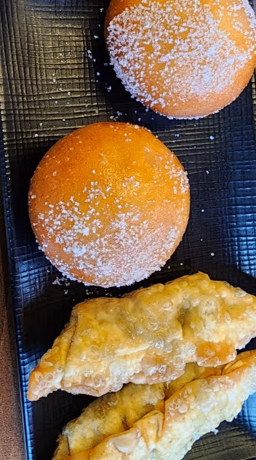제가 먹은 만두와빵