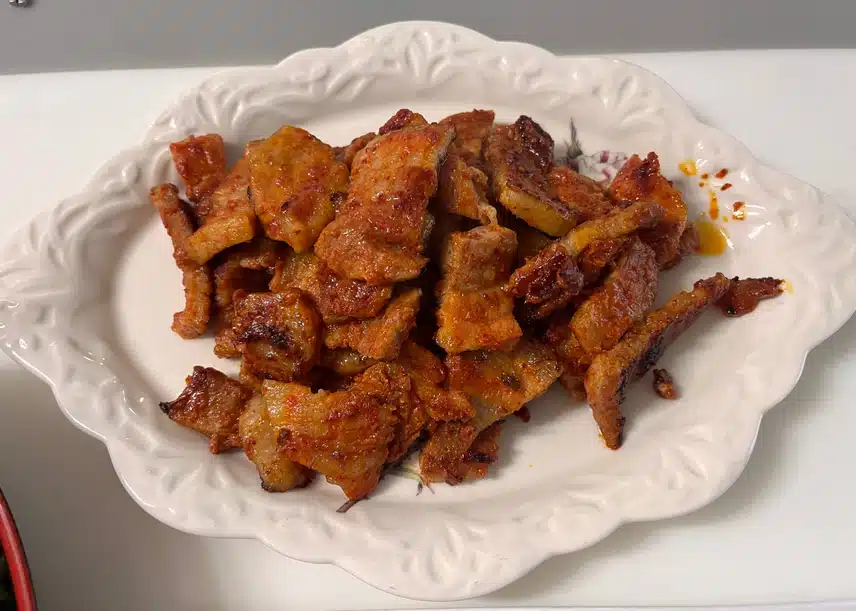 🥩칼집 고추장 삼겹살 구워요