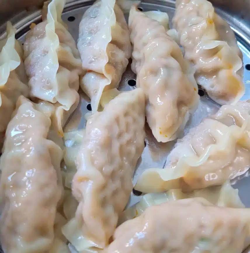 맛있는 만두에요