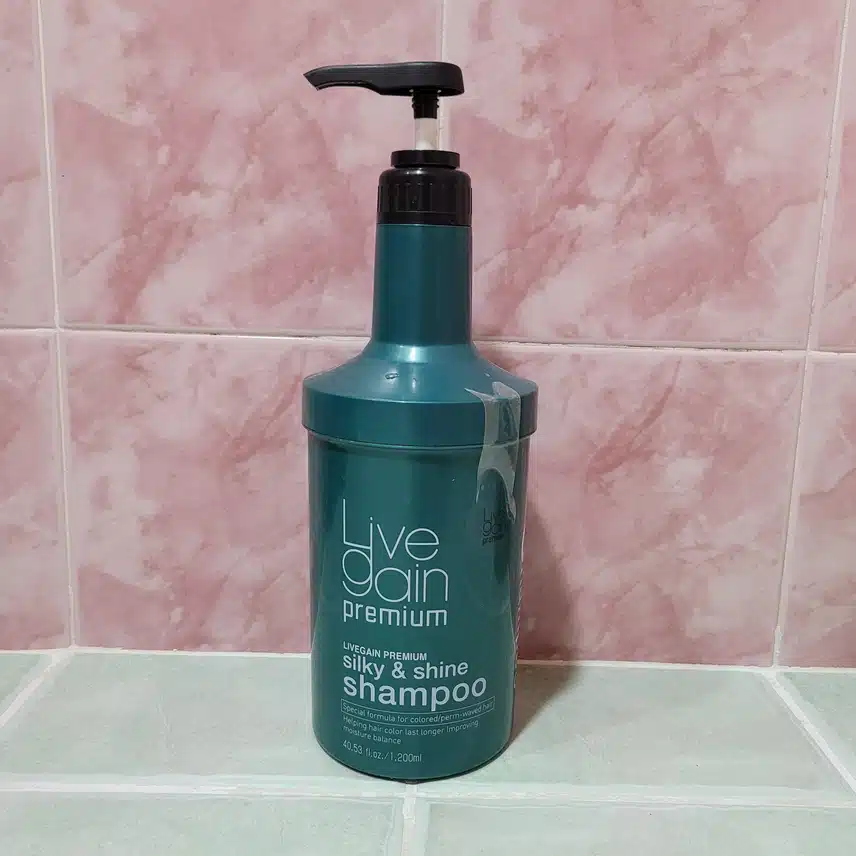 1200ml 짐승용량 샴푸로 헤어관리~!