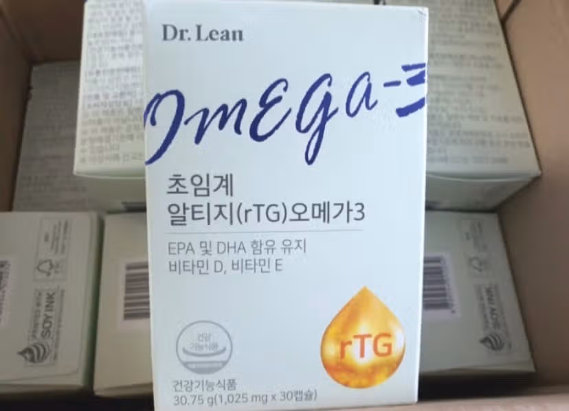 닥터린 초임계 알티지 오메가3 꼭 챙겨먹고잇어요