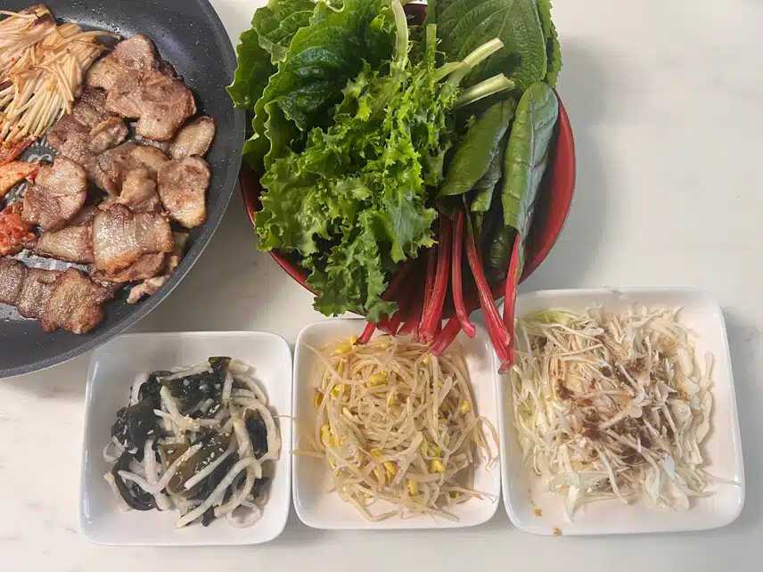 🍚 밥 대신 야채와 🥩고기