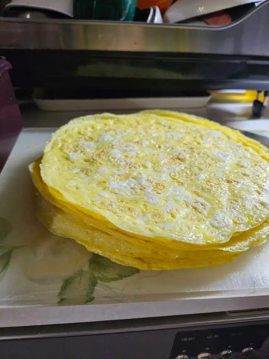 계란김밥준비물
