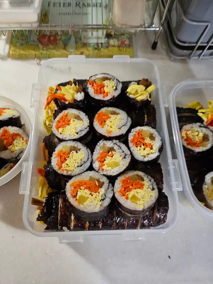 오늘은 당근 김밥