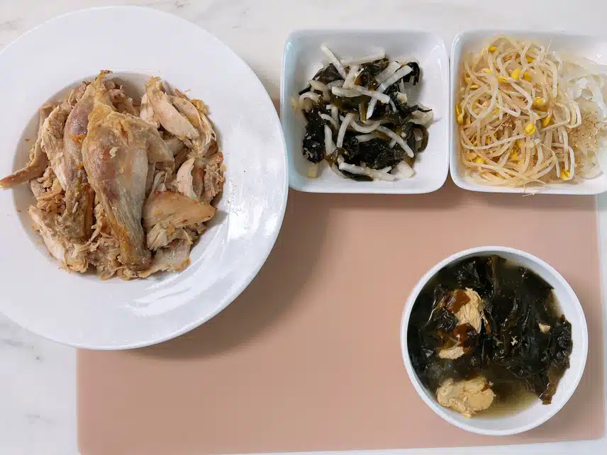 🍗저녁 메뉴 마늘닭