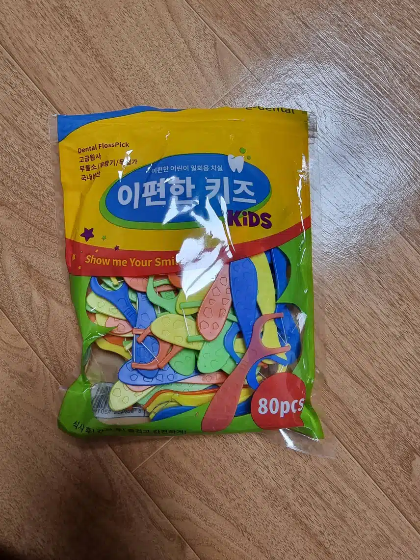 어른도 편한 어린이 치실 