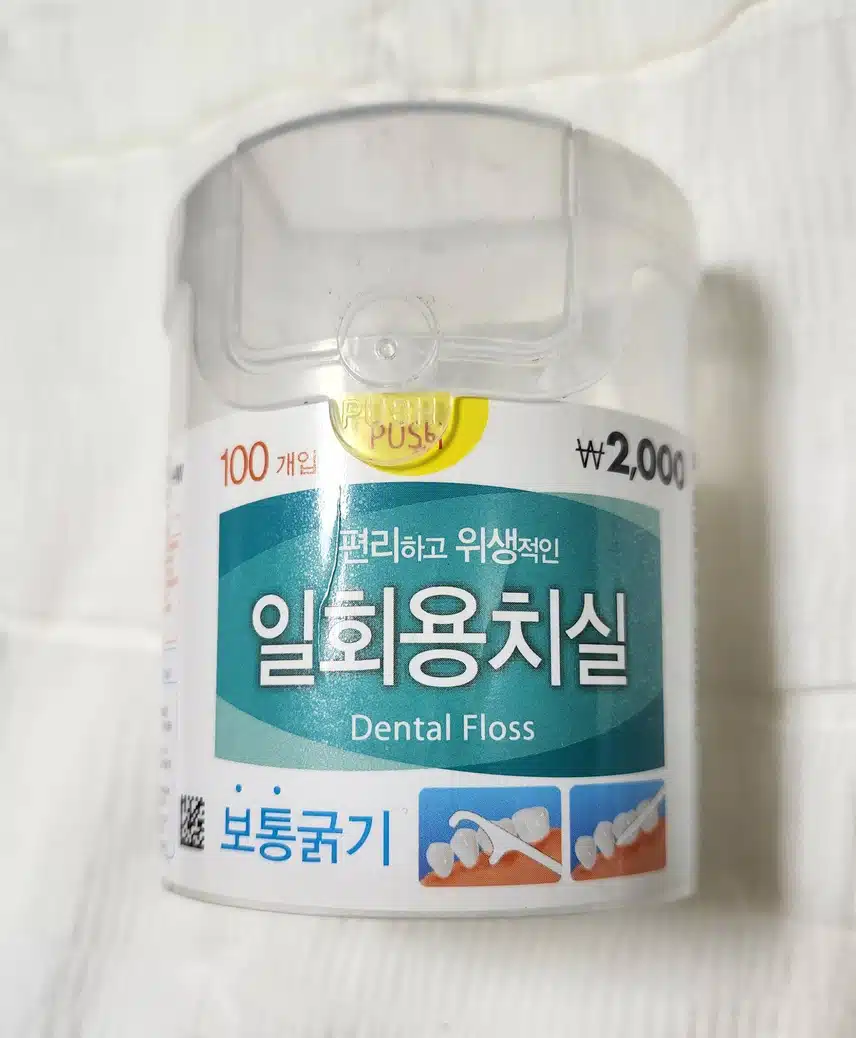 다이소 일회용치실