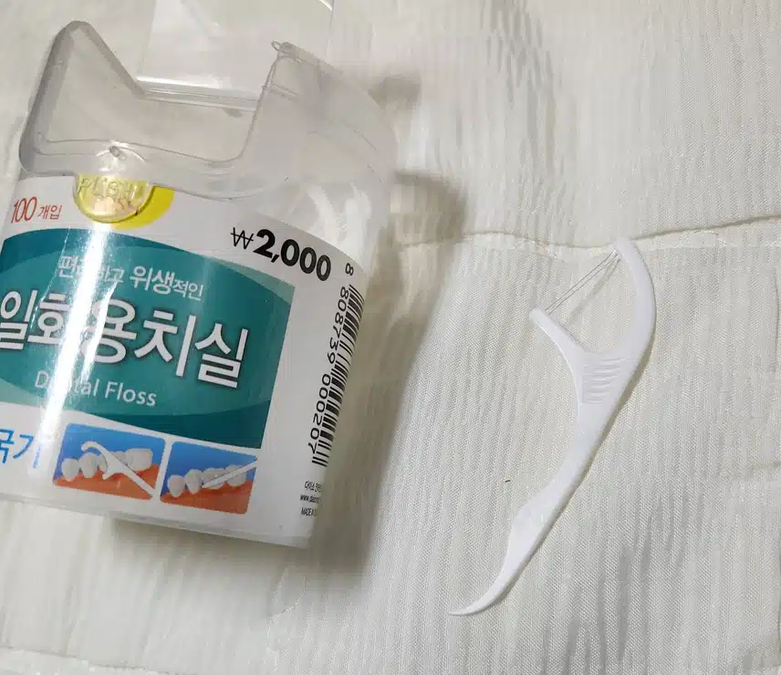 다이소 일회용치실