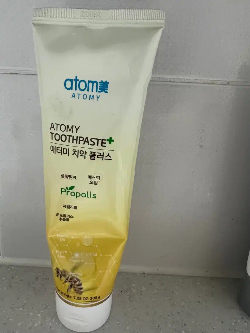 애터미 치약 칫솔 