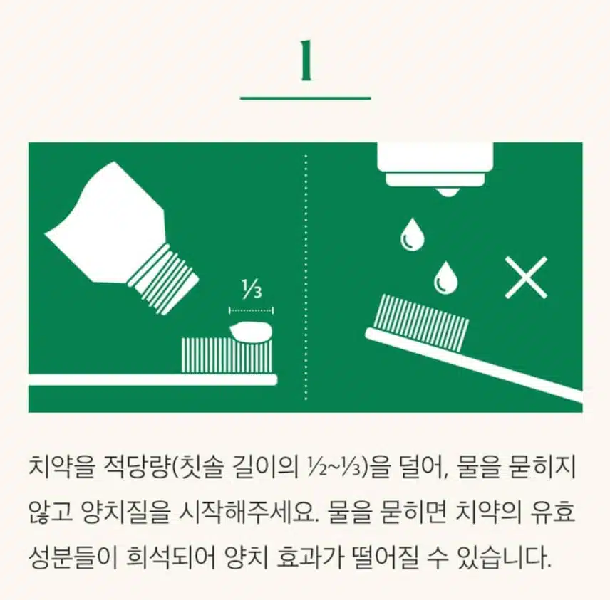 저의 구강케어)  가그린과 치간칫솔