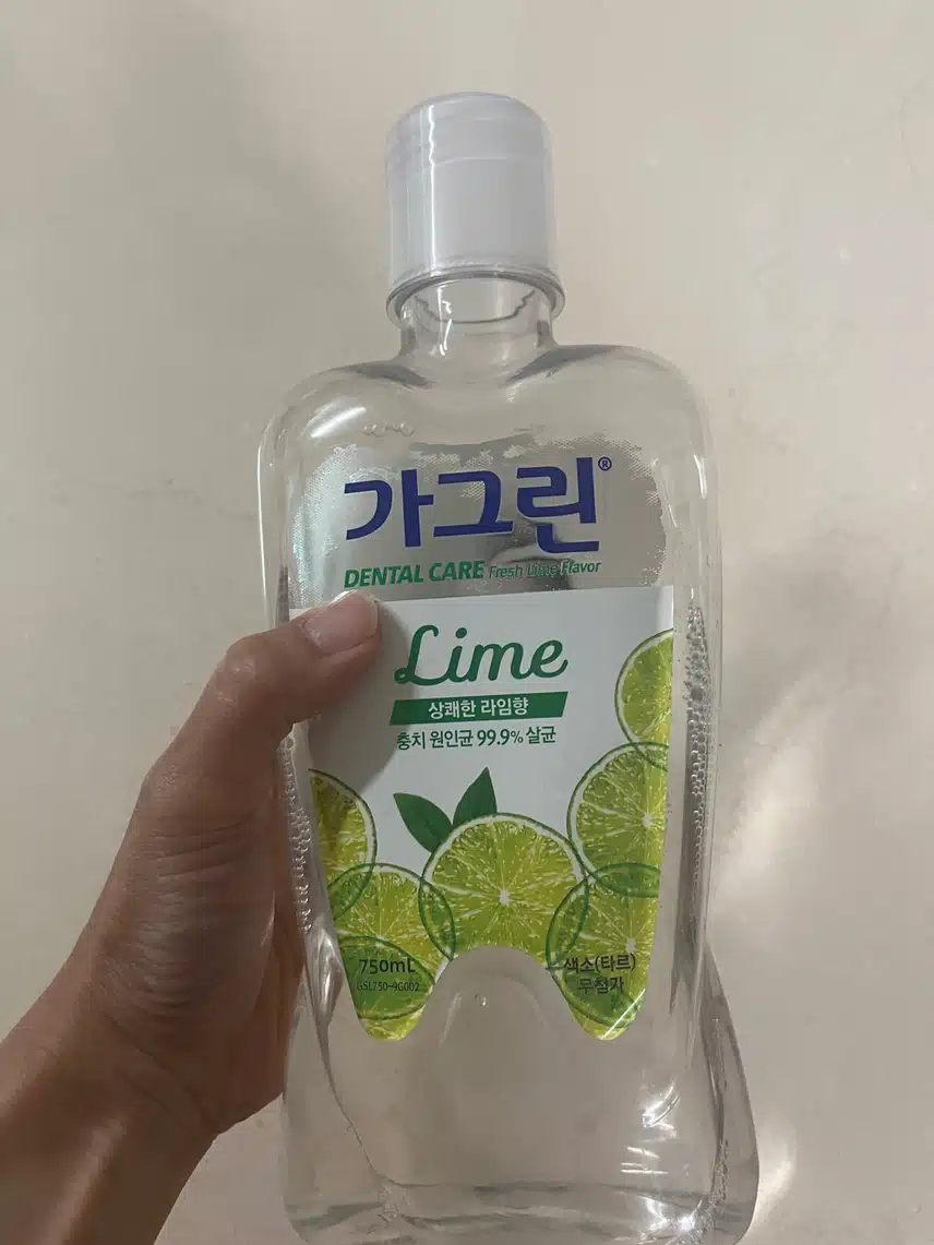 가그린  상쾌한 라임향
