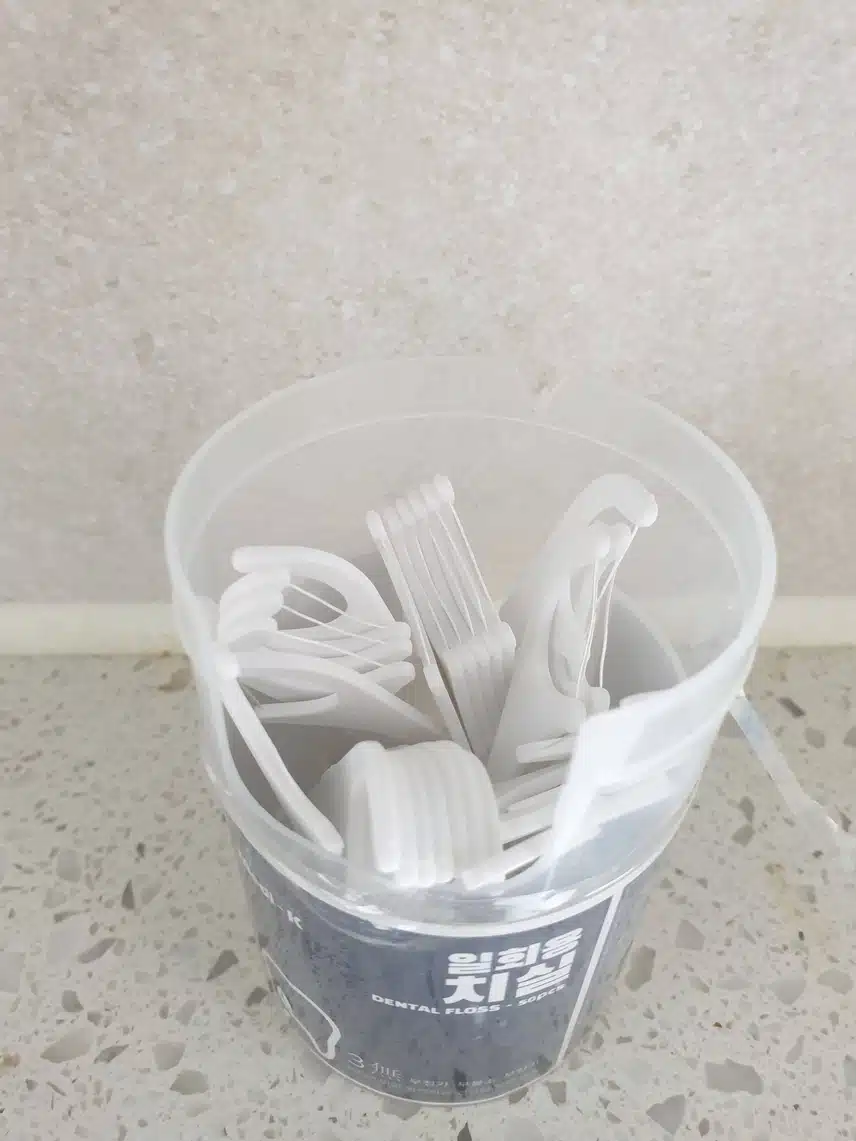 🦷치아🦷관리엔 치실이 짱!!!