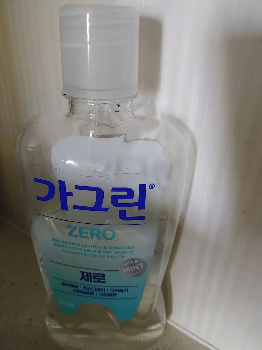가그린 제로 추천할께요