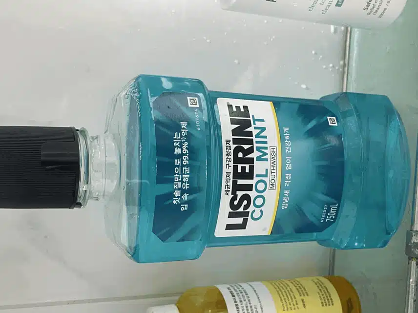 양치질만으로 부족할때 가글도 함께해요!