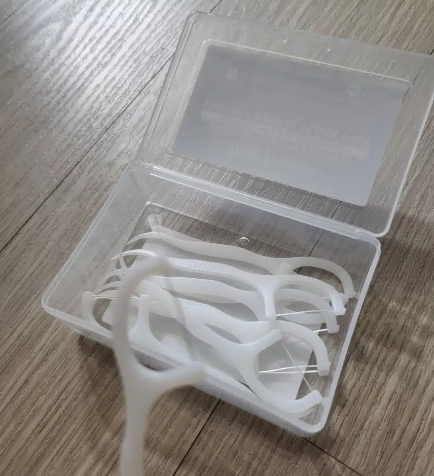 치실 사용