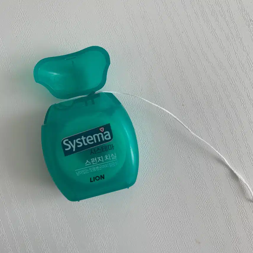 치실 추천 시스테마 스펀지 치실 