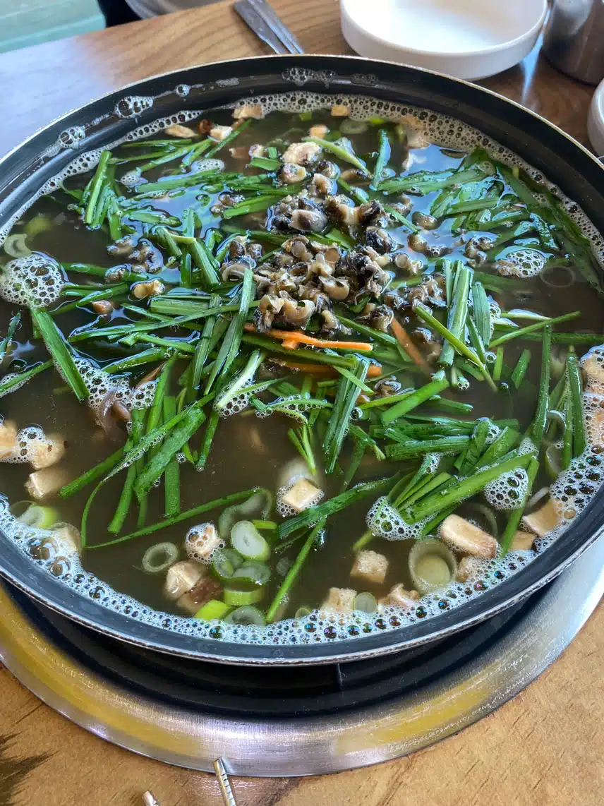 보말칼국수