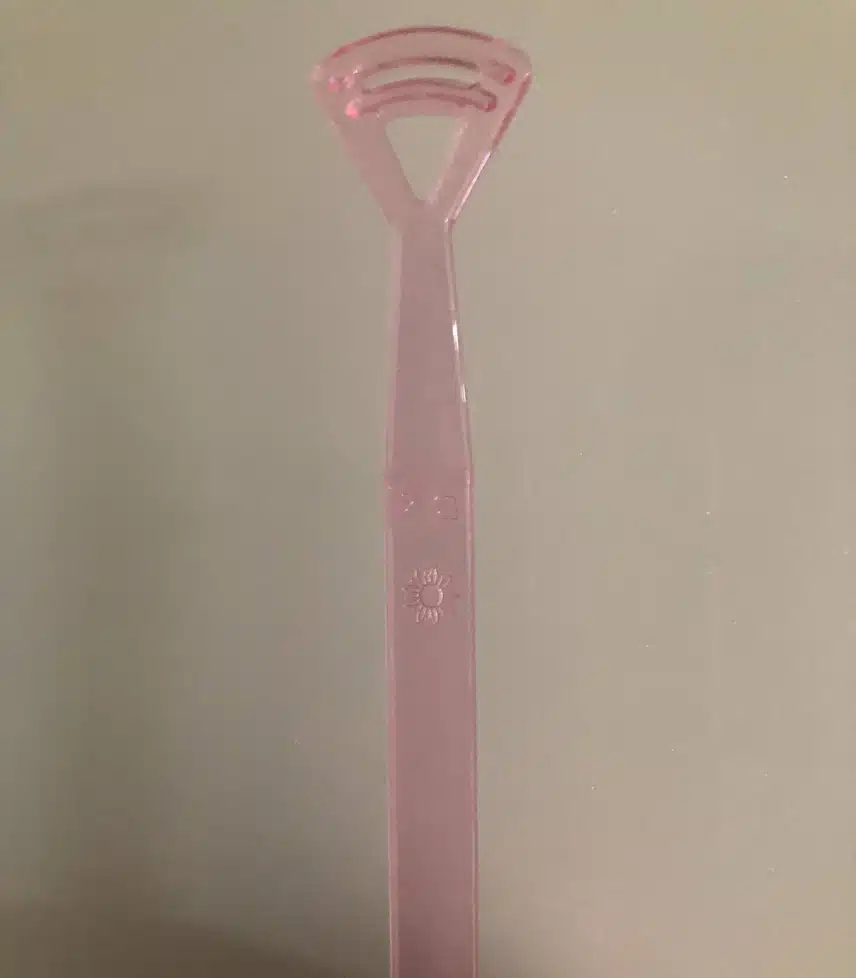 혀쿨리너 사용중