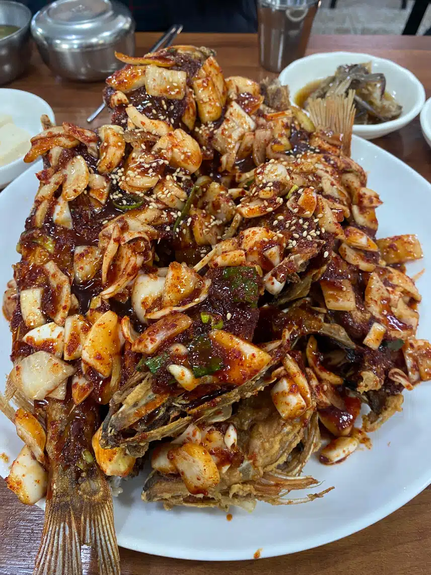 우럭정식~