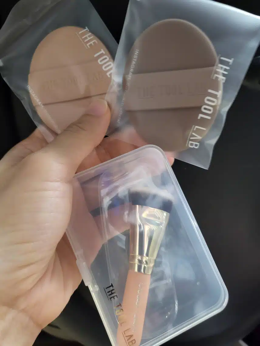 더툴랩 모공브러쉬 & 퍼프입니다👍