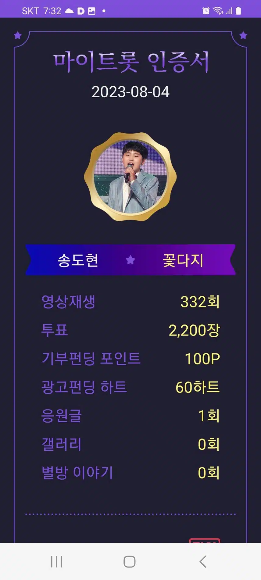 꺾기요정 송도현을 응원합니다♡