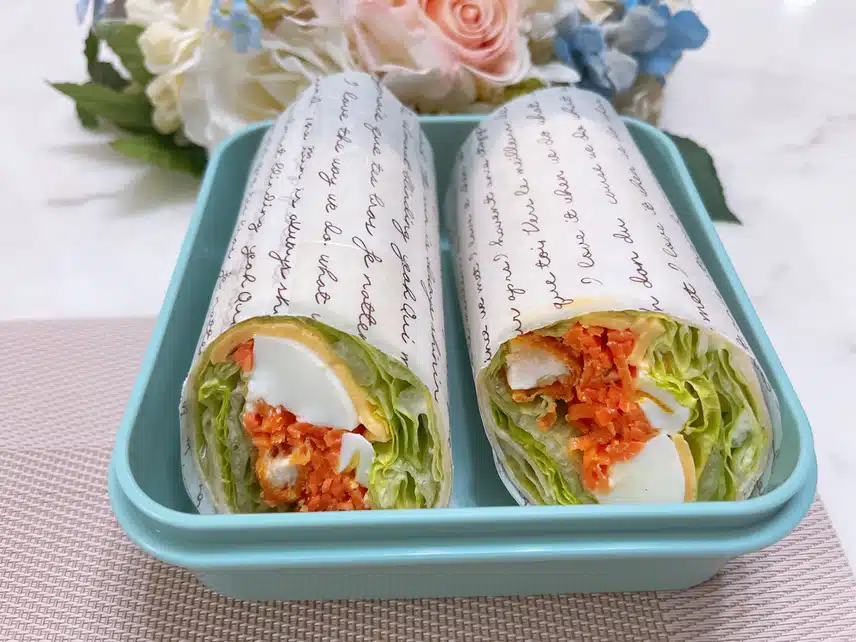 🍱 등산 도시락 또띠아롤