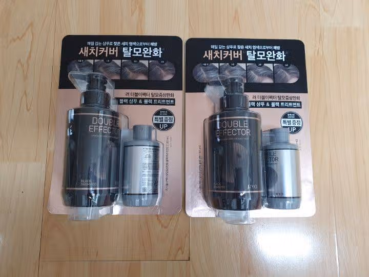 려 더블이펙트 블랙 샴푸