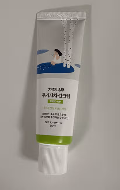 자작나무 무기자차 선크림 사용중~