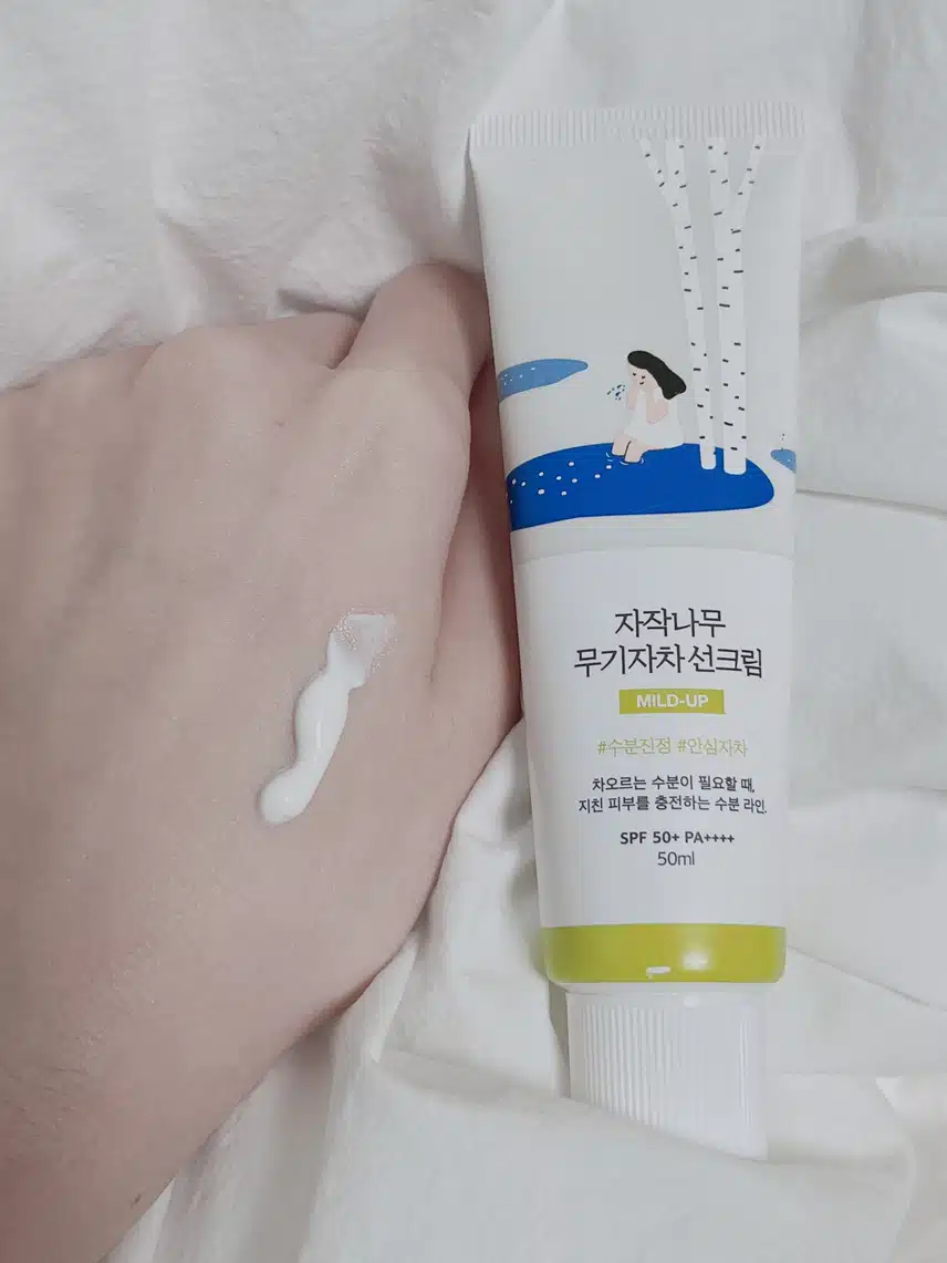 💙라운드랩, 자작나무 무기자차 선크림💙