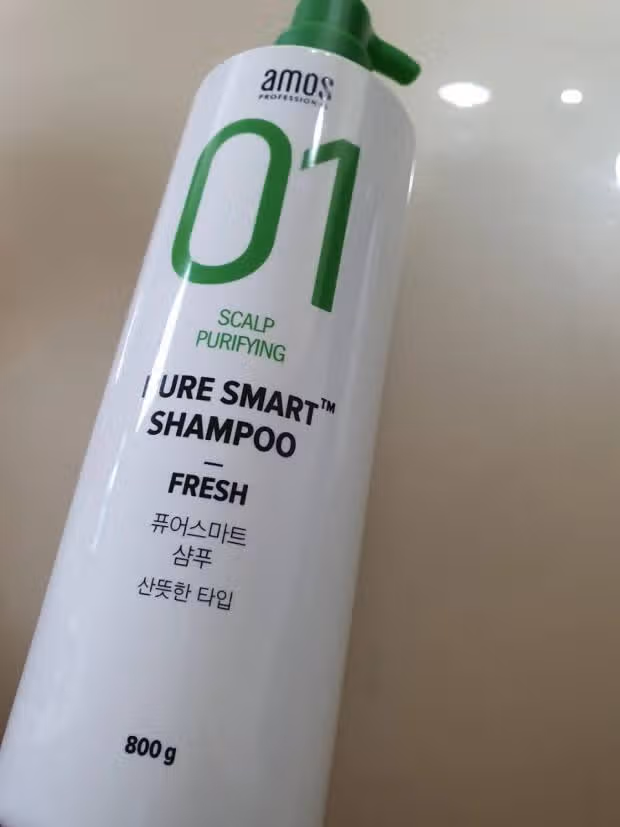내돈내산 아모스 샴푸