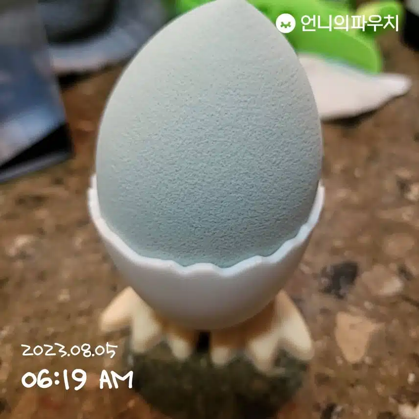 미샤 물방울 스펀지 예요