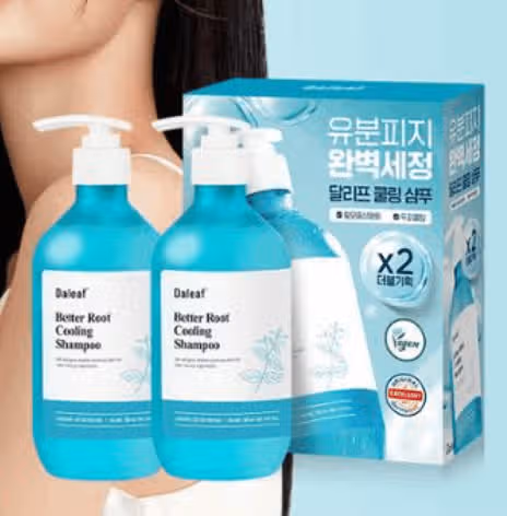 지성두피에게 최적화된 달리프 애플민트 쿨링 샴푸!