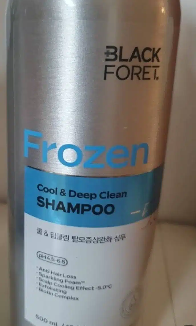 블랙 포레 샴푸 탈모 탈피