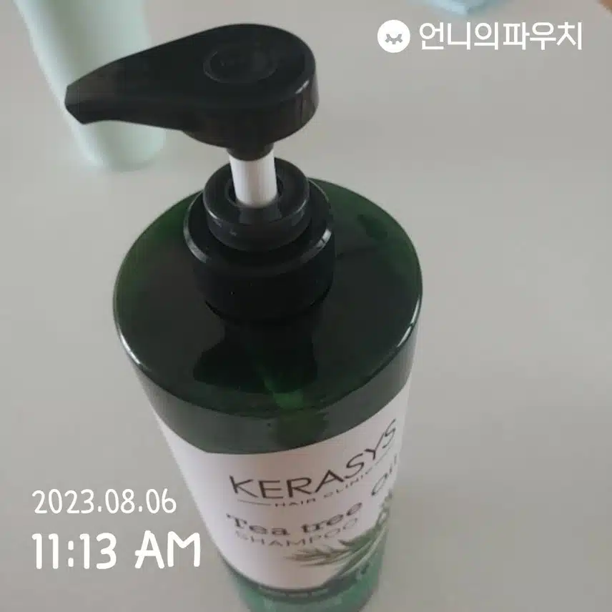 내돈내산 케라시스 티트리오일샴푸