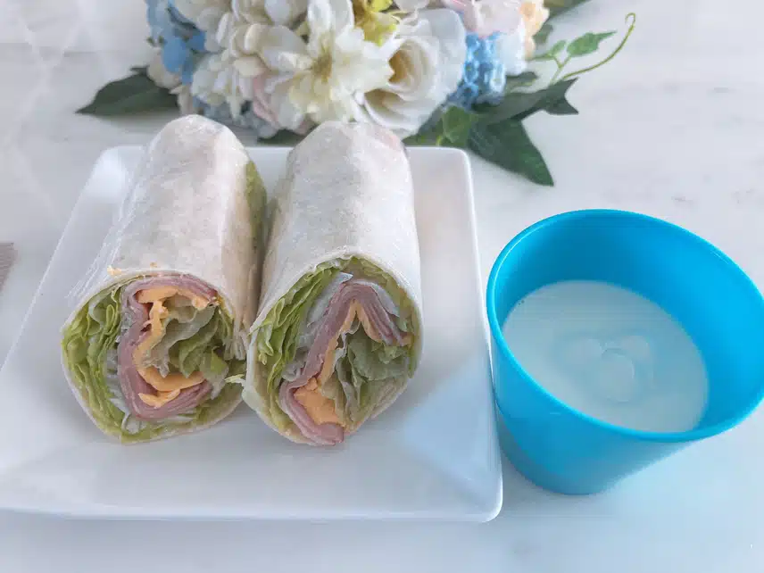 🌯아삭한 아침 또띠아롤