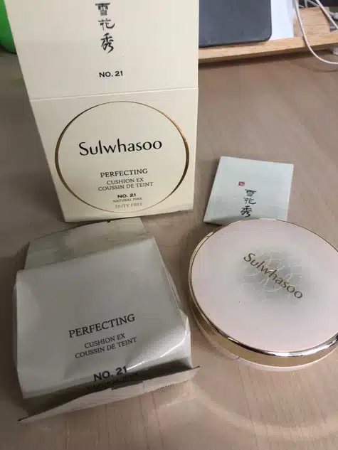 설화수 퍼펙팅쿠션 사용 후기