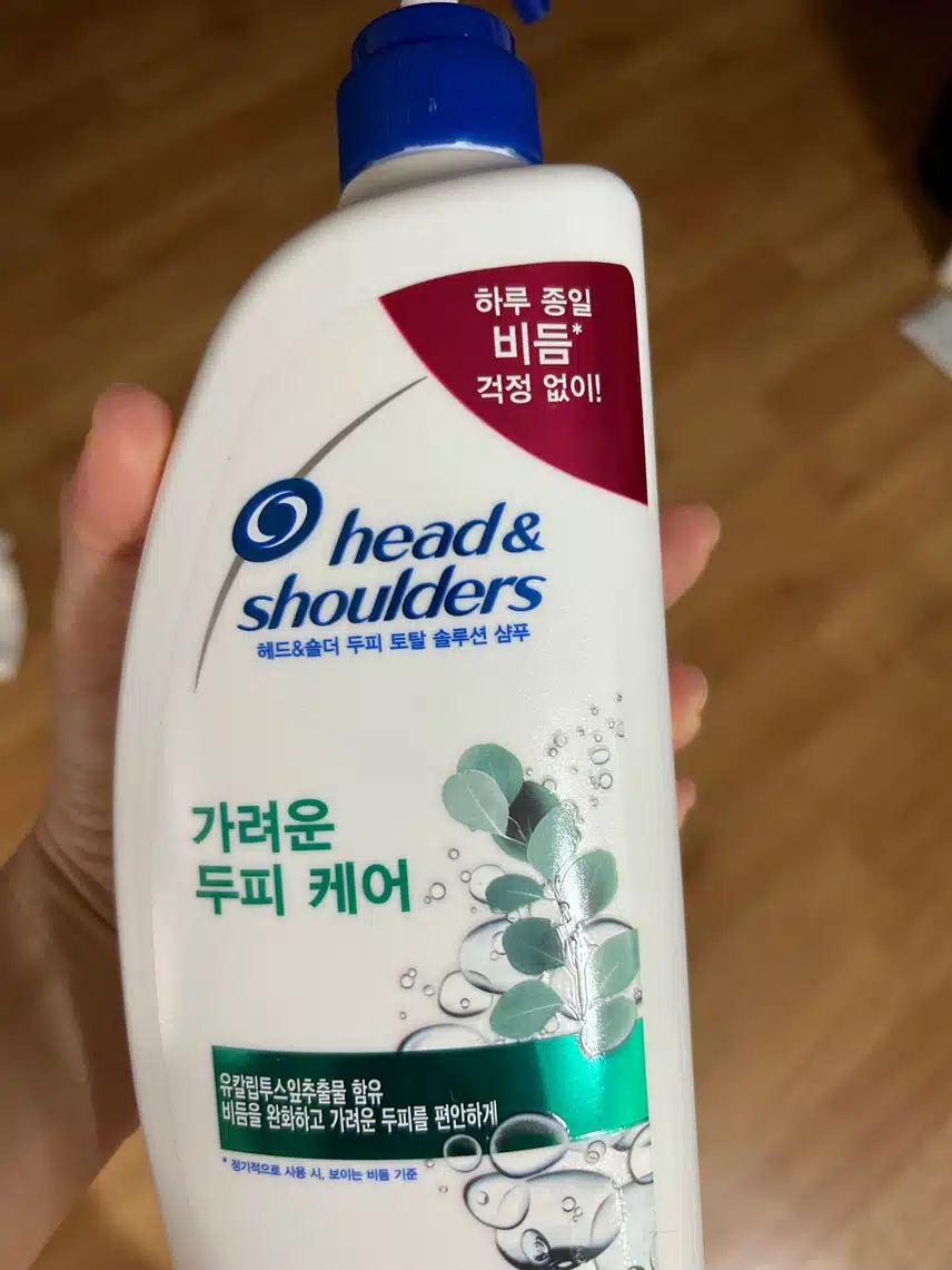 내돈내산 헤드앤숄더 삼푸