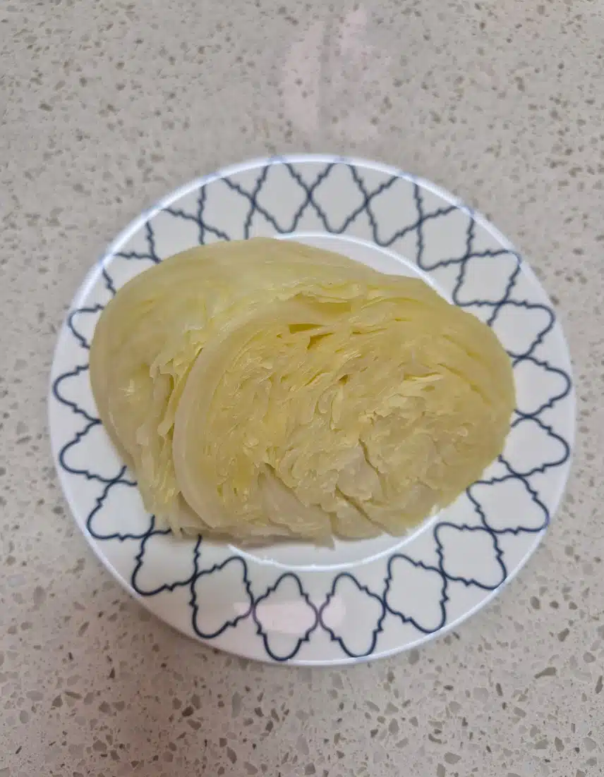 양배추도 쪘어요~