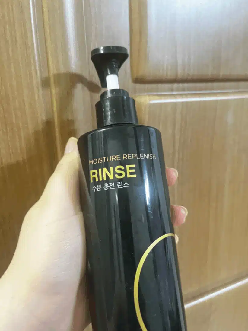 수분충전 린스!