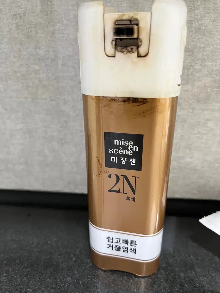 자극이 적은 미장센 염색약