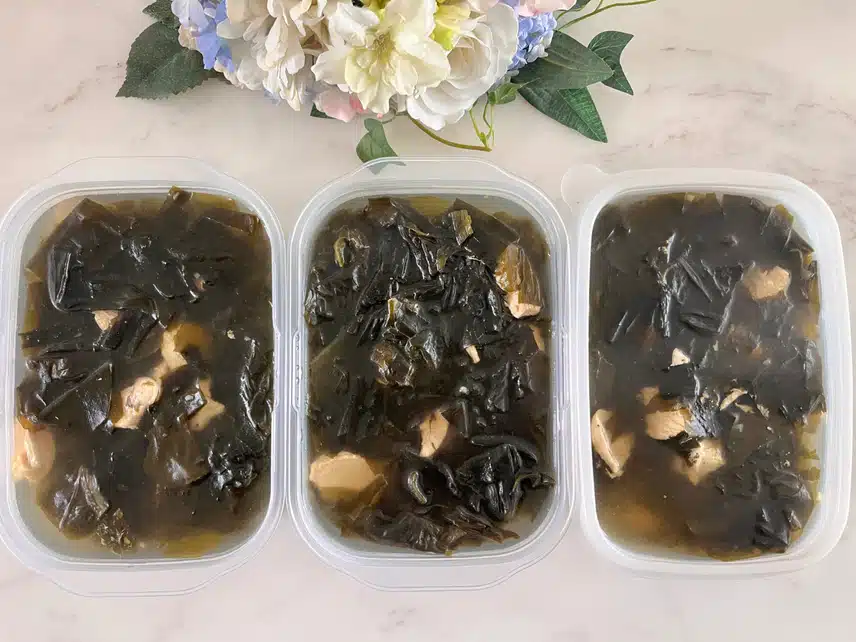 🧑‍🍳닭가슴살 미역국 완성