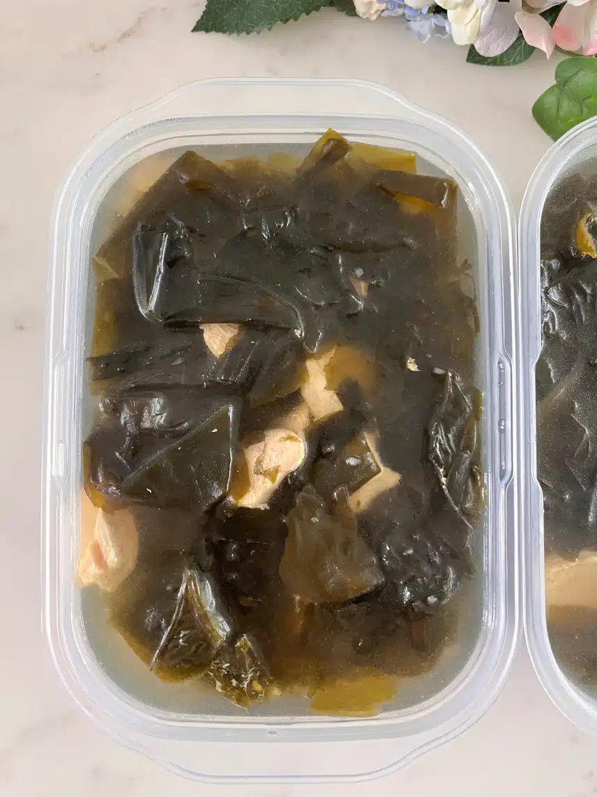 🧑‍🍳닭가슴살 미역국 완성