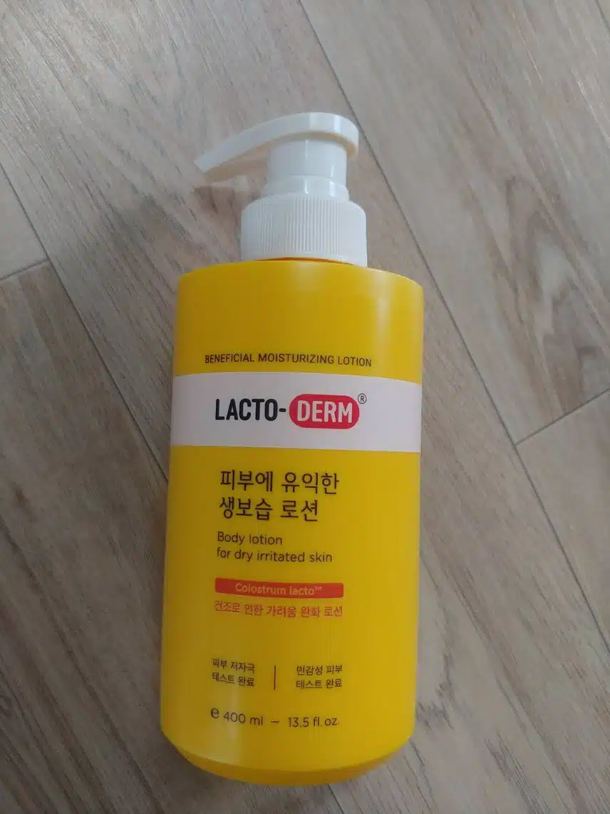 촉촉한 보습으로 마무리 - 락토덤 피부에 유익한 생보습 로션