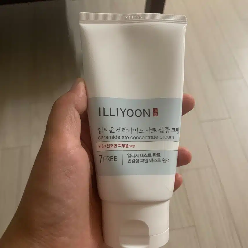 아이와 함께 쓰는 일리윤 세라마이드 크림