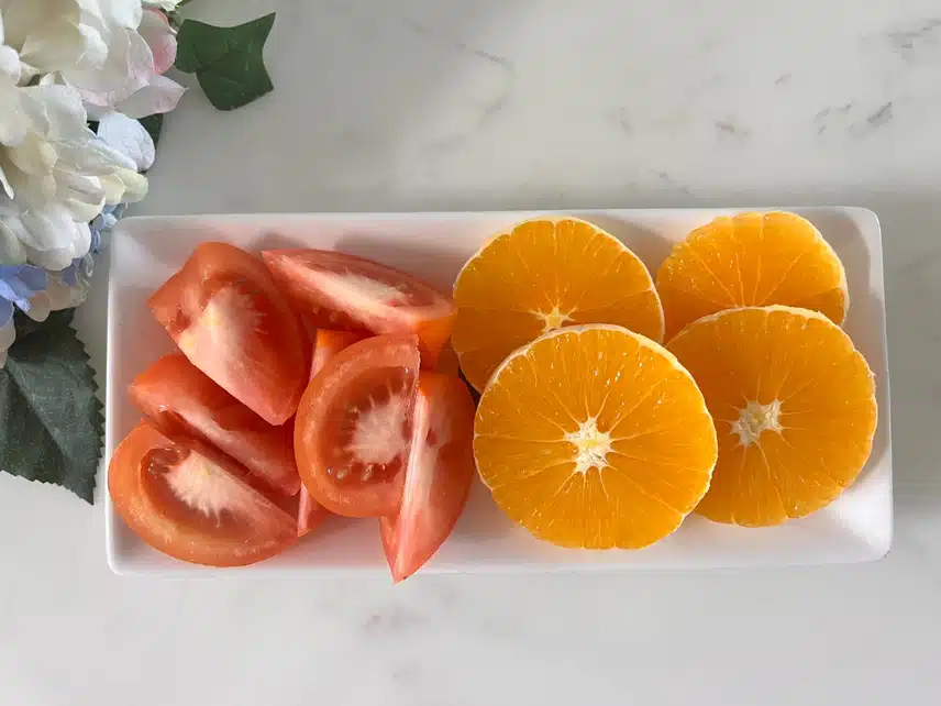 오늘과일 🍊오렌지 🍅토마토