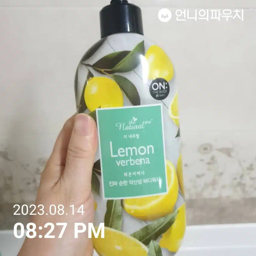 내돈내산 온더바디 바디워시