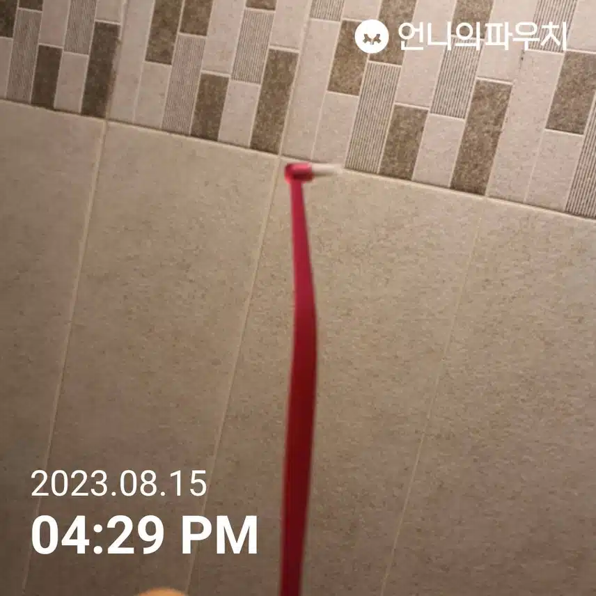 구강케어는 꼼꼼하게 해야지요.