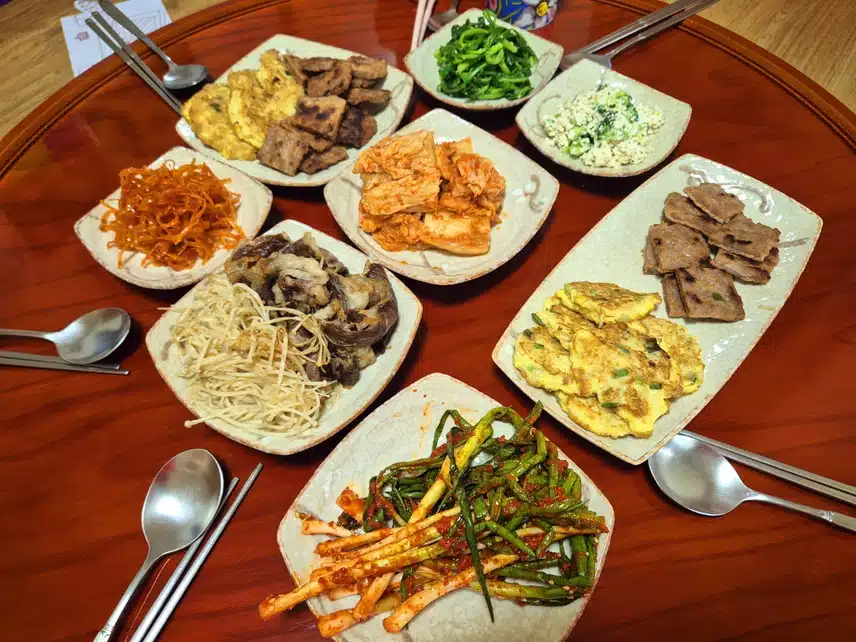 시골 밥상~